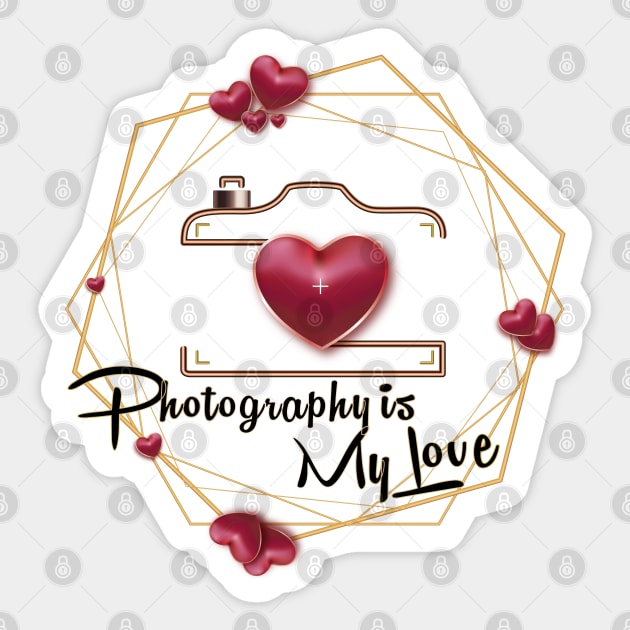 Photography is My Love Sticker by Nobiya